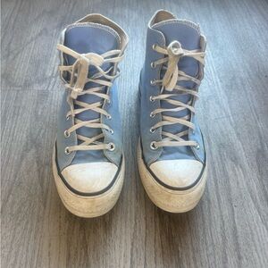 Converse Classic High-Top Canvas Sneakers - Light Blue